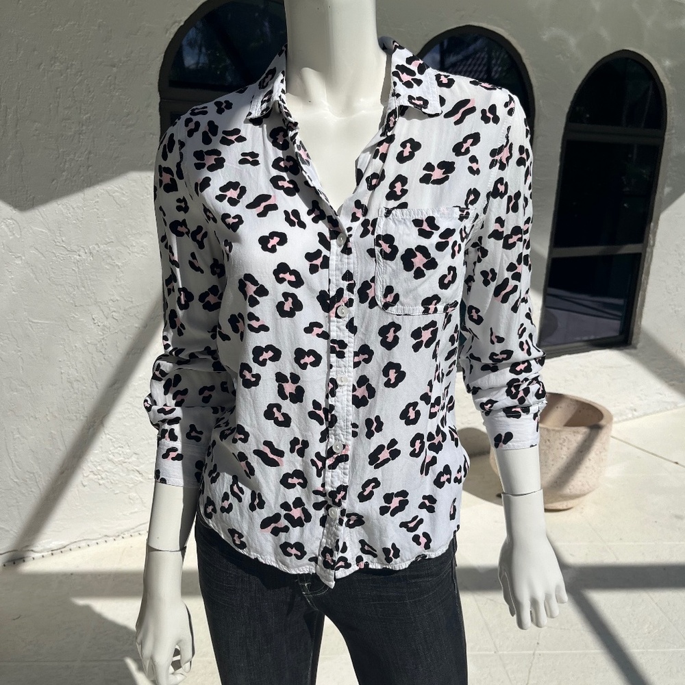 Velvet Heart Animal Print shirt
